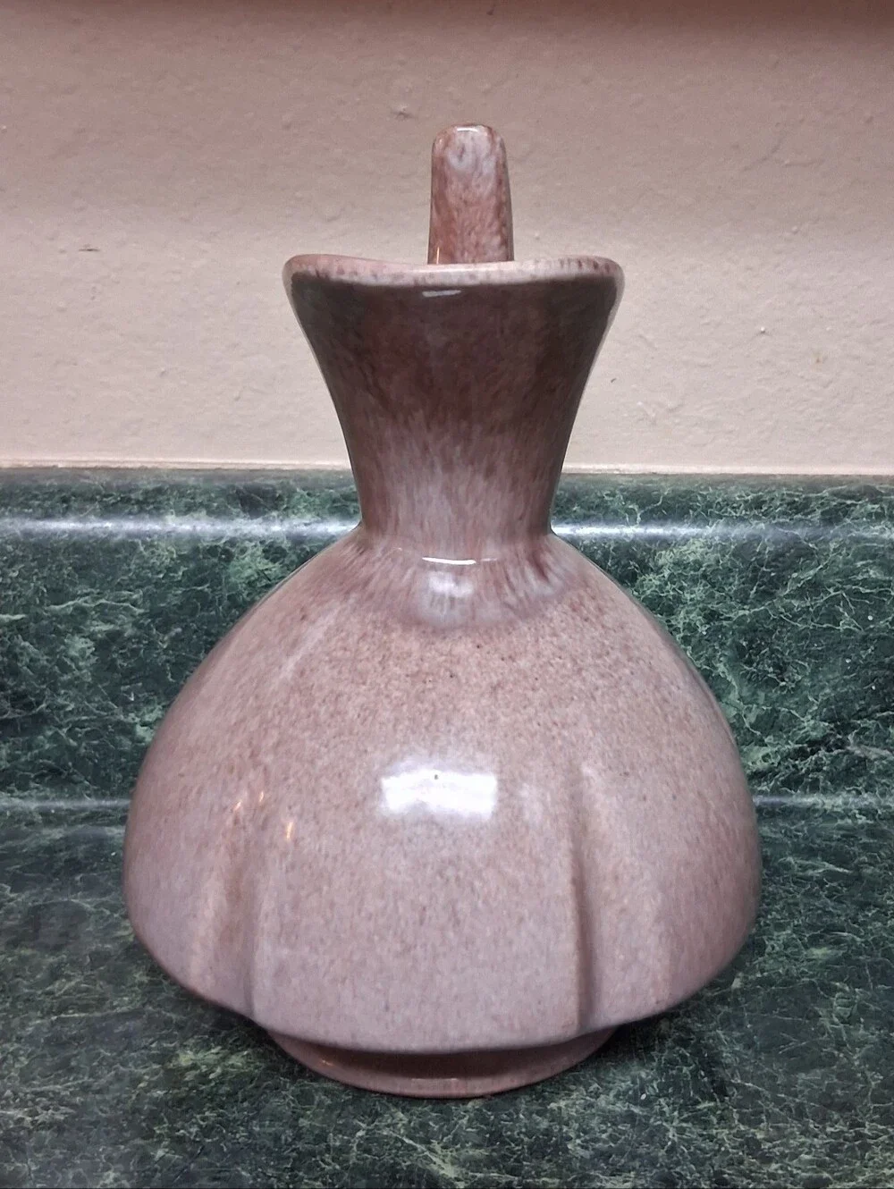 Vintage Gonder Pottery H73 Art Deco MCM Vintage Pitcher Browns